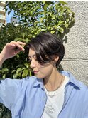 ショート アッシュブラウン
