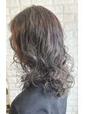 ロングウェーブ×クリープパーマ