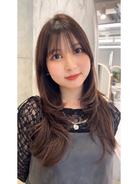 ロンドルピナス 小倉(Lond Lupinus) ブルーブラック/ワイドバング/美髪のススメ/外ハネボブ/北九州