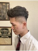 MEN'Sツーブロックジェットモヒカンバーバーカット