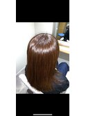 40代50代60代◎脱白髪染め 大人ロングスタイル