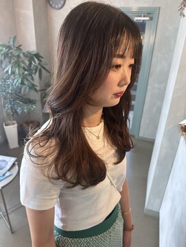 リノ(F’lino) ニュアンスカラー＋髪質改善トリートメント