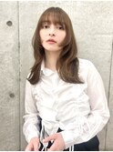 暗めカラー/韓国風巻き/レイヤーカット/髪質改善/縮毛矯正/立川
