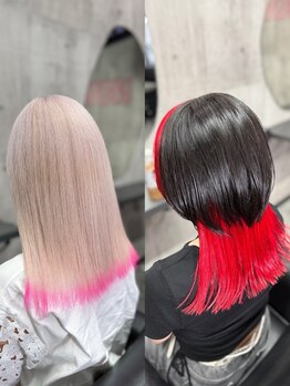 ノーン(NONE)の写真/ブリーチカラーのスペシャリスト◎トレンドを取り入れながらも個性も大事に!最新カラーならNONE♪