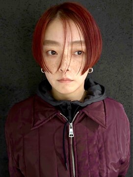 レクタ(RECTA) center part short/red