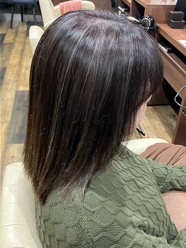 ヘアーリゾート プルメリア(HAIR RESORT PLUMERIA) コントラストハイライト