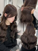 ジュイル ハラジュク(JEWIL HARAJUKU) 20代30代大人可愛い大人可愛いココアグレージュ顔周り原宿