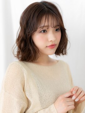 ドクターズサロン LAB 小山店 先パーマ立体感マロンベージュボブディe小山10代20代30代