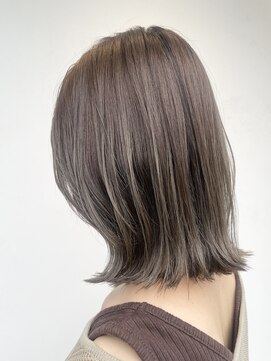 マルソー オリーブグレージュカラー×くびれミディアム