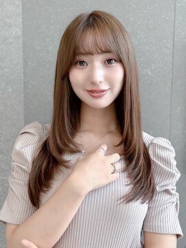 ロンドクレール 川崎(Lond clair) 似合わせカット/ダークアッシュ/バタフライカット/川崎91