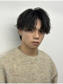 men"s/メンズ/フェザーパーマ/シャドウパーマ/韓国ヘア0206
