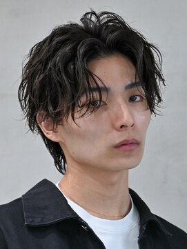 フィフス 渋谷(fifth) 渋谷波巻きツイストスパイラルシャドウルーズパーマツーブロック