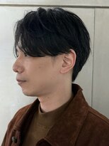 ガーデンタチカワネクスト(garden tachikawa next) 大人男子センターパート毛流れパーマニュアンスパーマ20代30代