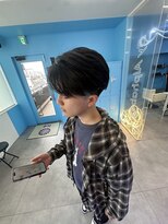 ブリーチ 静岡店(BLEACHi)&nbsp;テーパーフェード×センターパート