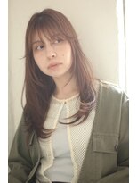 ファム(FAM) ロング レイヤー ベージュ オリーブベージュ 代官山 恵比寿