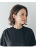 荻窪エリア　カラーで荒れる方でも白髪染め可能/カット+マニキュア　￥7900