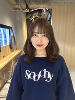 ジュベ(juve.) 大分ミディアムロング顔周りレイヤーカット髪質改善カラー