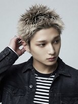ノイセルヘアー(Noisyle Men's hair) リバースセンターパート/ニュアンスパーマ/ダウンバング/MEN'S