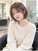 レイヤーボブ髪型20代30代40代前髪あり前髪なし面長丸顔南越谷