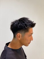アース 常盤平店(HAIR & MAKE EARTH)&nbsp;爽やかメンズベリーショート！清潔感抜群のフェードスタイル