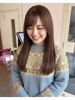 零秒女髪 千里丘店&nbsp;上品で艶やかなまとまり美髪ロングスタイル髪質改善艶髪艶感