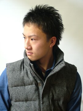 理容 うめむら バックが長めのベリーショートスタイル