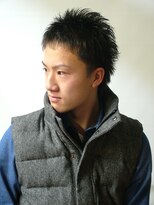 理容 うめむら バックが長めのベリーショートスタイル