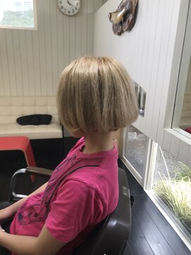 ヘアーギャラリー インディ(hair gallery indy) グレージュボブ