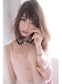 ☆sCene茨木☆ 切りっぱなしロブ 【イルミナカラー】