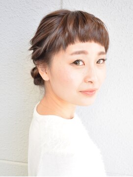 ミューズ 塩釜口店(MUSE) 【MUSE塩釜口】編み込みシニヨンby高瀬