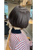 ダヴィン 中目黒(DaVin)&nbsp;【DaVin中目黒】ブリーチなし　暗髪アッシュ　フレンチボブ