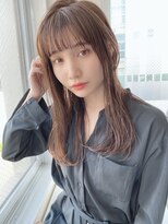 ヘアーリビング リコ 池袋西口店(hair living Liko) モカベージュ/ロングヘア/イルミナカラー【池袋/西池袋】