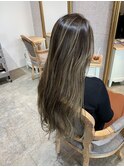 スーパーロングバレイヤージュ『倉敷美容室』『ナブラ』