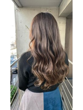 プレビア 上尾店(PREVIA) 毛先のみ☆ハイライトグラデーションスタイル