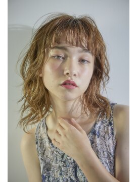 グッデイ ヘアー(GOOD DAY HAIR) ミディアム×ゆるっとウェーブ　ウルフヘア