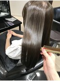 LOVECHROME☆極潤トリートメント大人かわいいカーキグレージュ