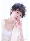 大人可愛い20代30代40代/ニュアンスパーマ/くびれショート12