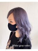 トリプルカラー!  シルバーホワイト