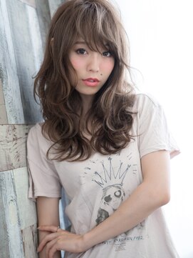 リープ 祖師ヶ谷大蔵(leap) バレイヤージュ×無造作フェザー☆めりはり美ラインウェーブ