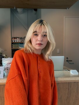 エルム 原宿 表参道(yelm) 原宿/インナーカラー/イヤリングカラー/ブリーチ/ダブルカラー