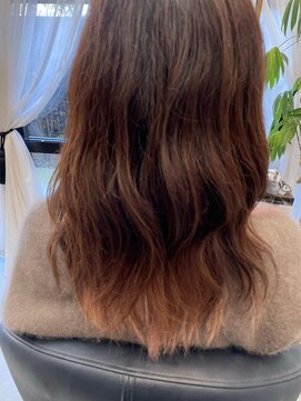 ルーシャス ヘアー 岐阜店(Luscious HAIR) インナーカラー/グラデーションカラー/大人ガーリー/フェミニン