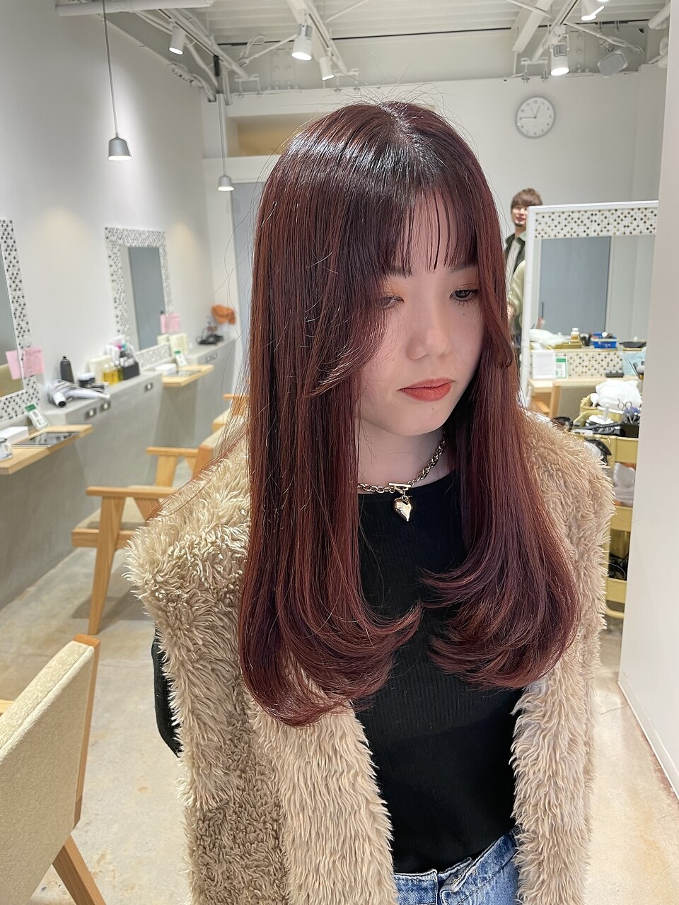 似合わせカット+透明感カラー+エクラリティトリートメント
