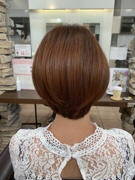 リー 甲子園(Lee) グレージュ×似合わせボブ