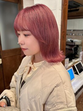 ラレイ(Lalei) 【白岩】ブリーチカラー/ピンクカラー/夏カラー