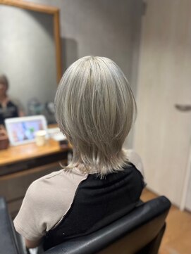 ビス リアン 川口店(Vis lien) 20代30代40代デザインカラーダブルブリーチ韓国ヘア