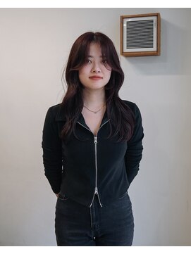 クエント(cuento) 暖色カラー×韓国レイヤーカット/イメチェン/美髪/広島