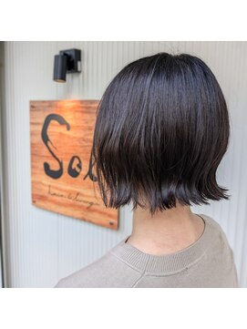 ソル 千葉(Sol) 首周りスッキリ楽ちんボブ