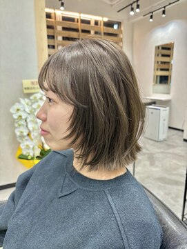 ミツボシ 本八幡(MITSUBOSHI) 似合わせカット/ボブルフ/メルティーカラー【本八幡】