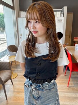 アンドファインヘアービューティー(AND FINE hair beauty) 韓国風レイヤーカット!!