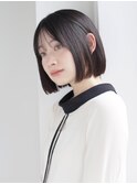ぱっつん髪質改善ボブ顔まわりレイヤー20代30代40代[表参道]
